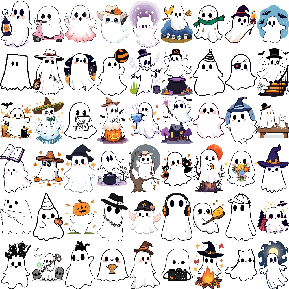 54pcs Temporary Tattoo Cauldron Cartoon Fire Pumpkins Temporary Tattoo Stickers Jack-o'-lanterns For Cheeks Boys Shoulders