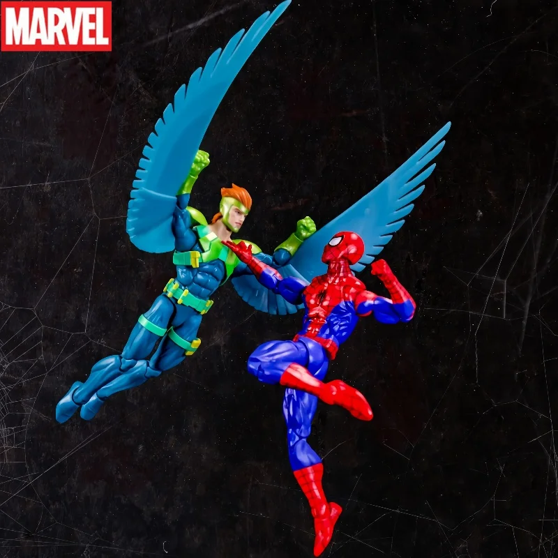 Marvel Legends Series Figura de ação original de Spider-Man e Marvel'S Vulture de 6 polegadas (Pack de 2 (1994 Spider-Man: The Animated Series)