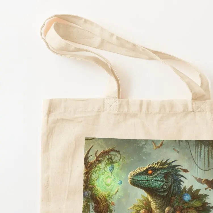 Lizardfolk Druid Tote Bag Women bags bags luxury women shopping trolley bag tote bag men's