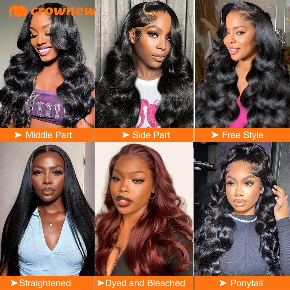 Body Wave Lace Front Wig 13X4 Hd Lace Wig Human Hair 100% Human Hair Wigs For Women Glueless Wigs Human Hair Pre Plucked Pre Cut