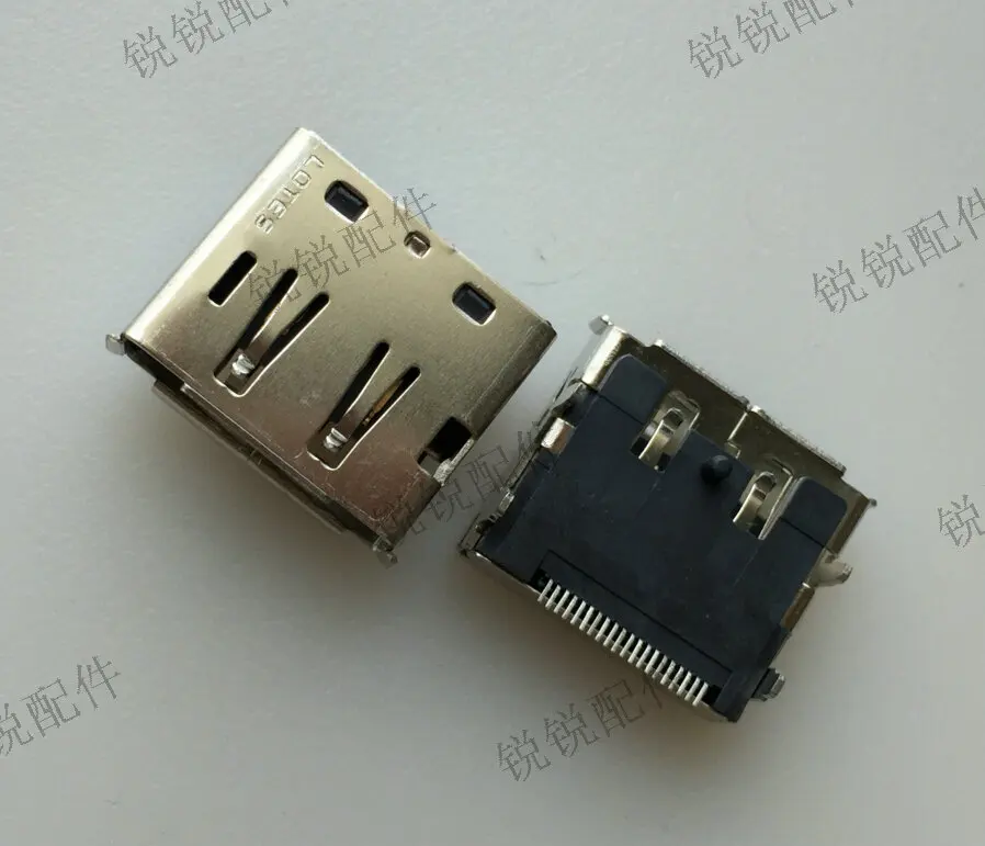 For LOTES DisplayPort HD port DP 20P female Patch laptop HDMI female socket