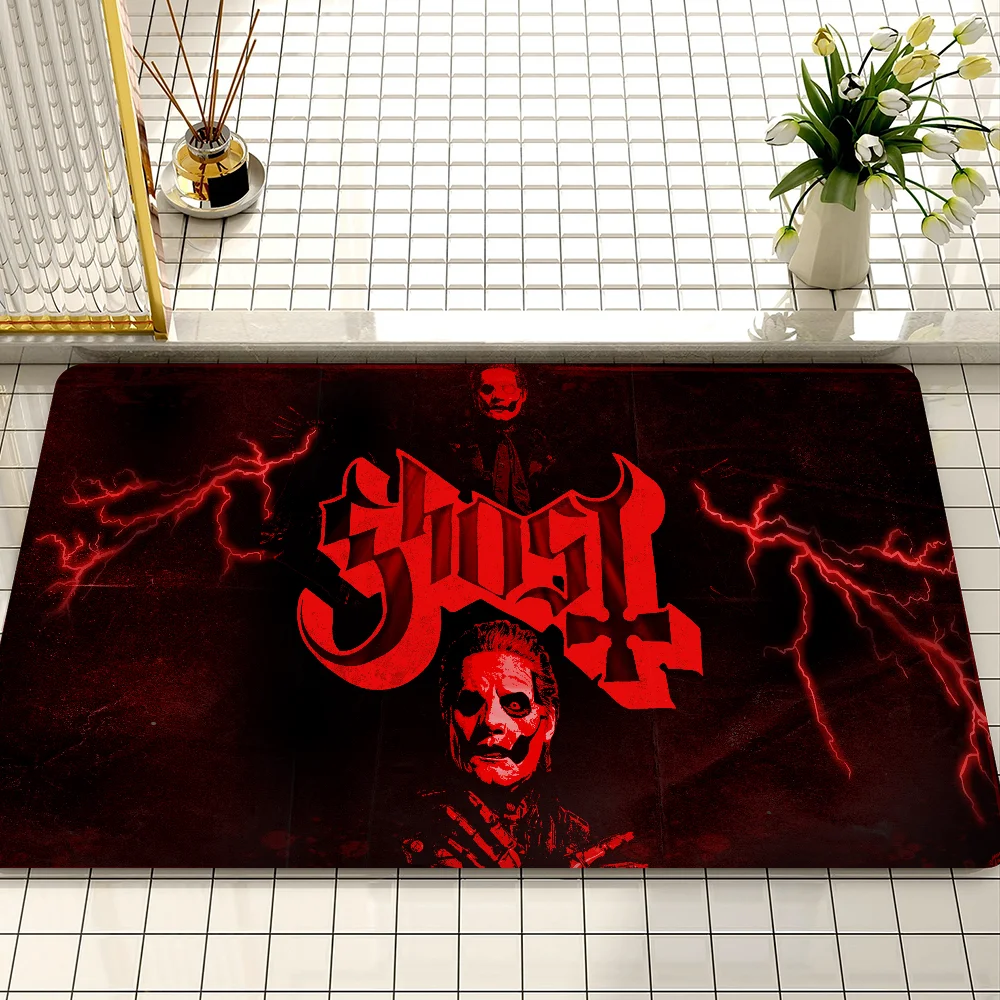 Ghost Band Hallway Carpet Washable Non-Slip Living Room Sofa Chairs Area Mat Kitchen Doormat Area Rug