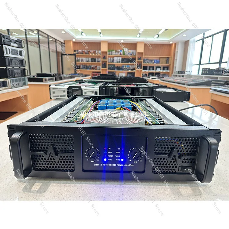 Pd-8000 professional traditional power amplifier outdoor concert performance ktv high power amplifier 1400w-1900w