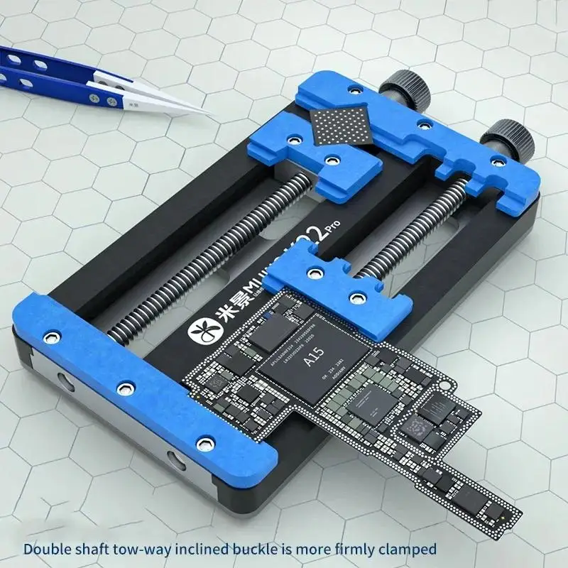 Mijing K22 Pro Universal Maintenance Double Bearing Fixed Platform for Mobile Phone Motherboard CPU NAND Repair Fixture Tool
