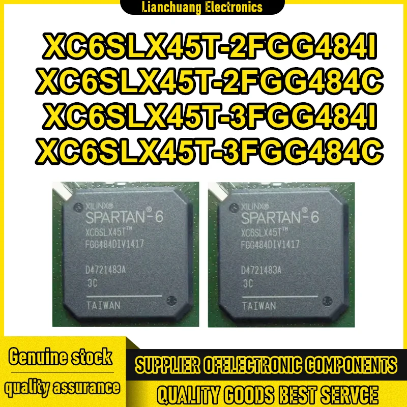 XC6SLX45T-2FGG484I XC6SLX45T-2FGG484C XC6SLX45T-3FGG484I XC6SLX45T-3FGG484C BGA-484 IC Chip 100% New Original in stock
