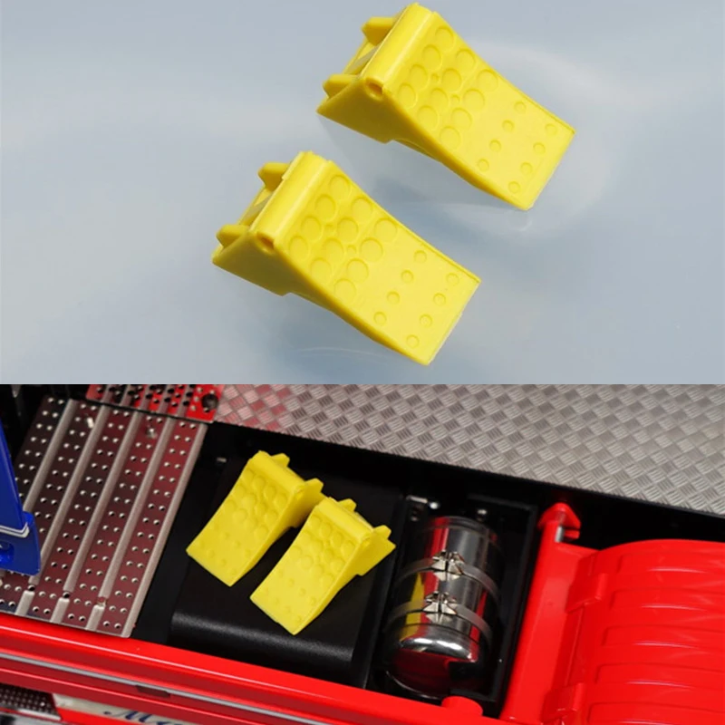 1 Pair Plastic Anti-slip Device for 1/14 Tamiya RC Truck Car Scania 770S BENZ 3363 VOLVO FH16 MAN Diy Parts Toys