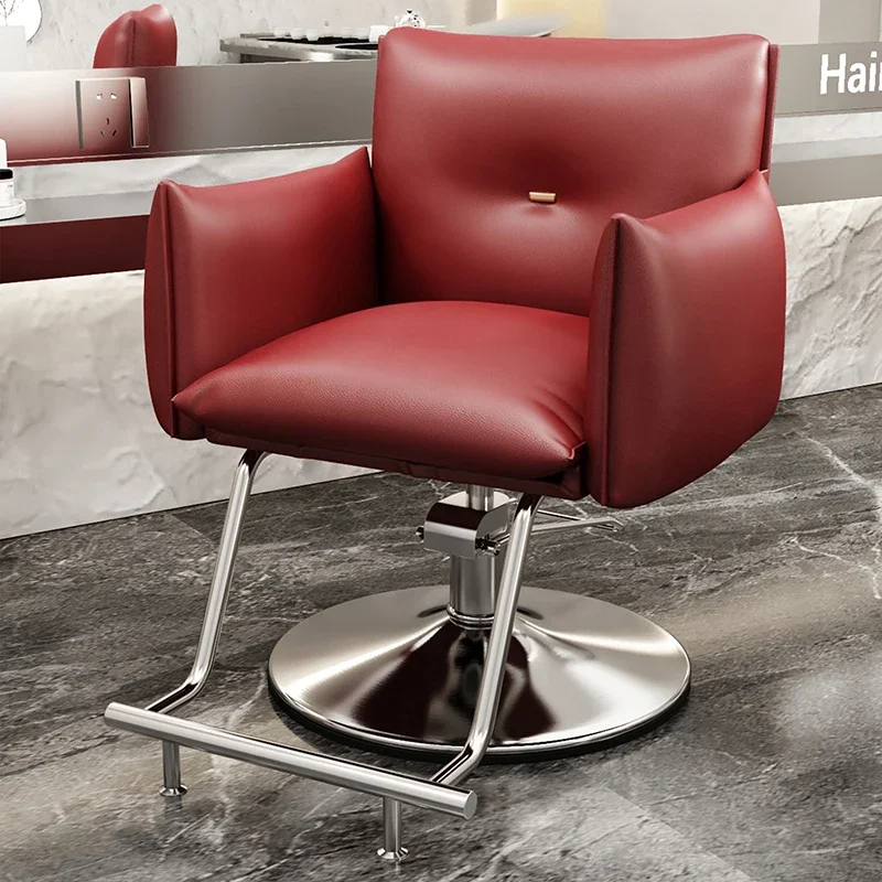 Modern Creative Barber Chairs Elegant Trendy Exquisite Glamour Salon Chairs Beauty Versatile Silla Para Lashista Salon Furniture