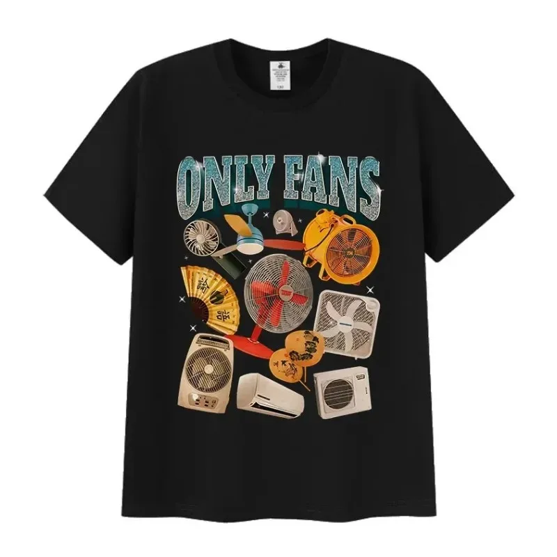 مضحك فقط المشجعين تي شيرت الرجال النساء الصيف دافئ قصيرة الأكمام تي شيرت الرجعية س الرقبة الملابس تي شيرت بلايز ملابس حريمي