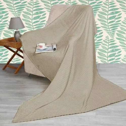 Merino Pearl Bud Blanket Cappuccino Double Personality