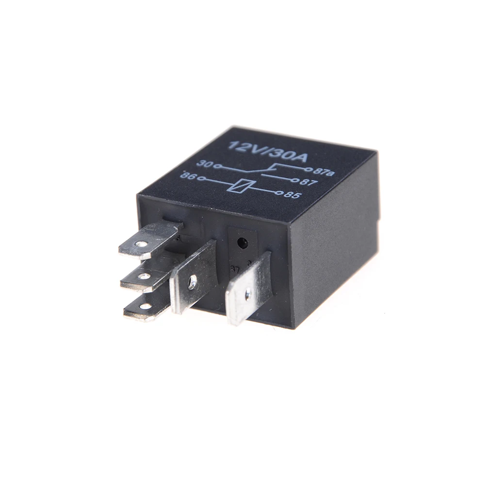 HOT! 30A Automotive 12V 5 Pin Time Delay Relay SPDT 10 second ON delay relay 3 second delay on relay