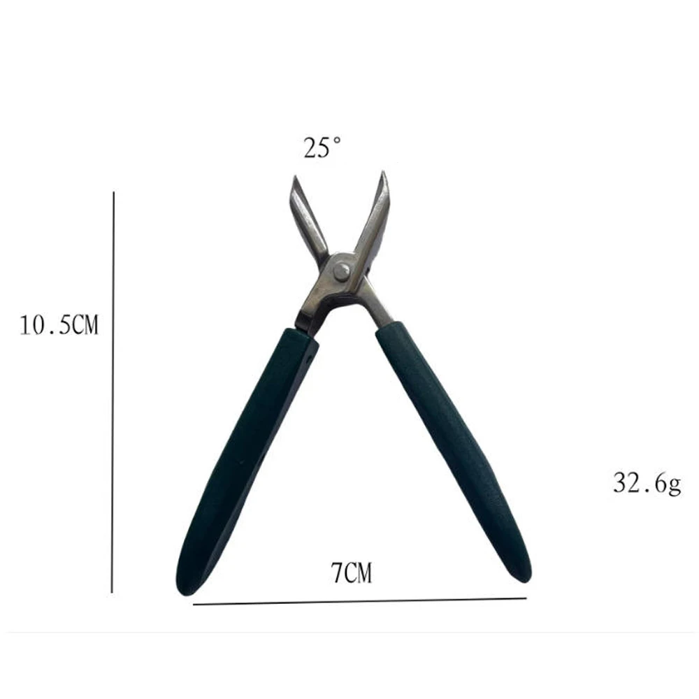 

Машинка для стрижки ногтей с наклонным кончиком и большим отверстием, резак для вросших ногтей из нержавеющей стали, триммер для ногтей с защитой от брызг, триммер для ногтей, маникюрные инструменты