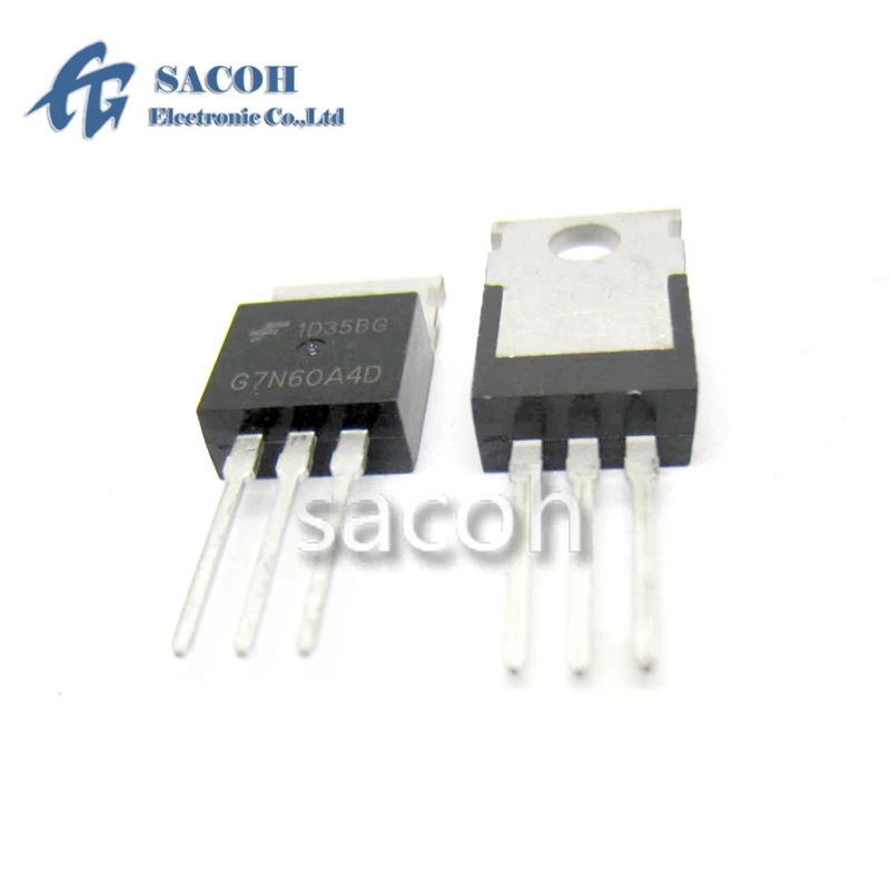 

Refurbished Original 10Pcs/Lot HGTP7N60A4D G7N60A4D G7N60A4 OR HGTP7N60B3D G7N60B3D OR HGTP7N60C3D G7N60C3D TO-220 600V 7A IGBT