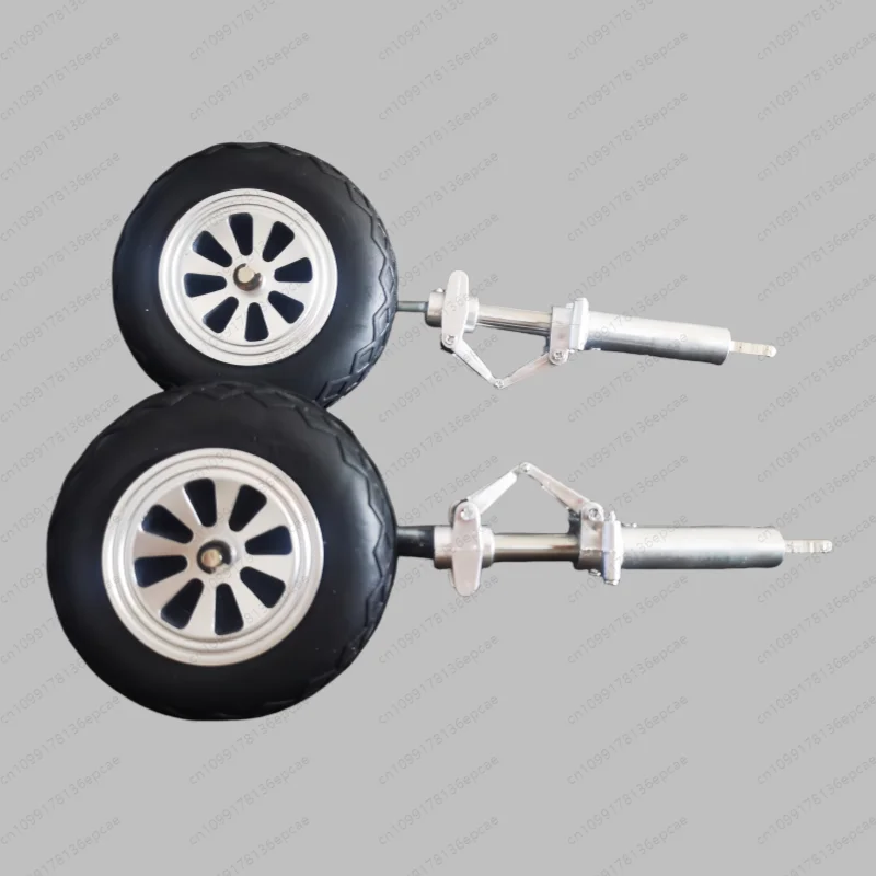 Model aircraft CNC shock-absorbing landing gear, accessories, landing gear