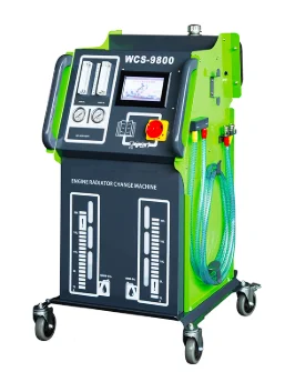 WCS-9800 Fully Automatic Water Cooling System Flush Machine Radiator Exchange Machine