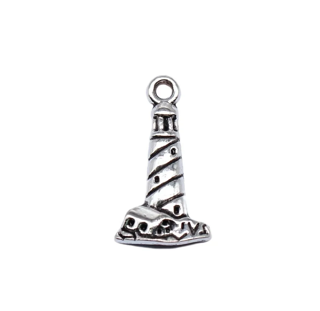

50pcs 19x11mm Zinc alloy metal tibetan silver plated charm T0508 for jewelry making