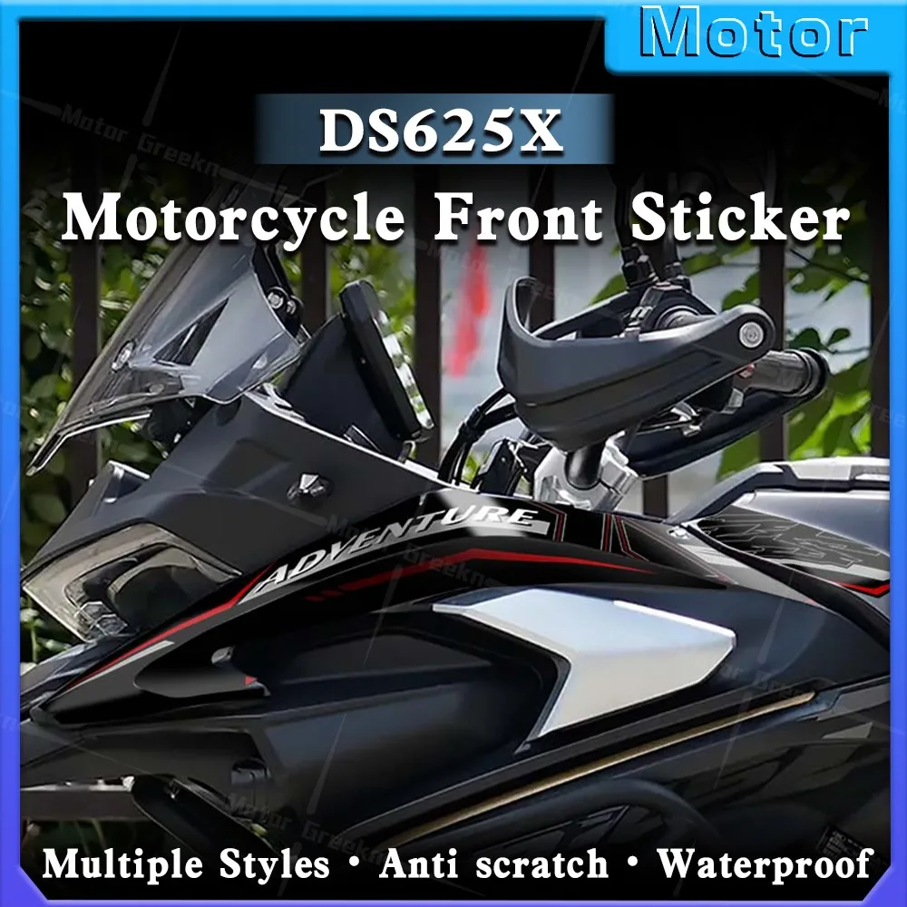 

Motorcycle Head Front Lip Protection Sticker Waterproof Accessories Decoration Decal For VOGE DS625X dsx 625 ds625x ds 625 x