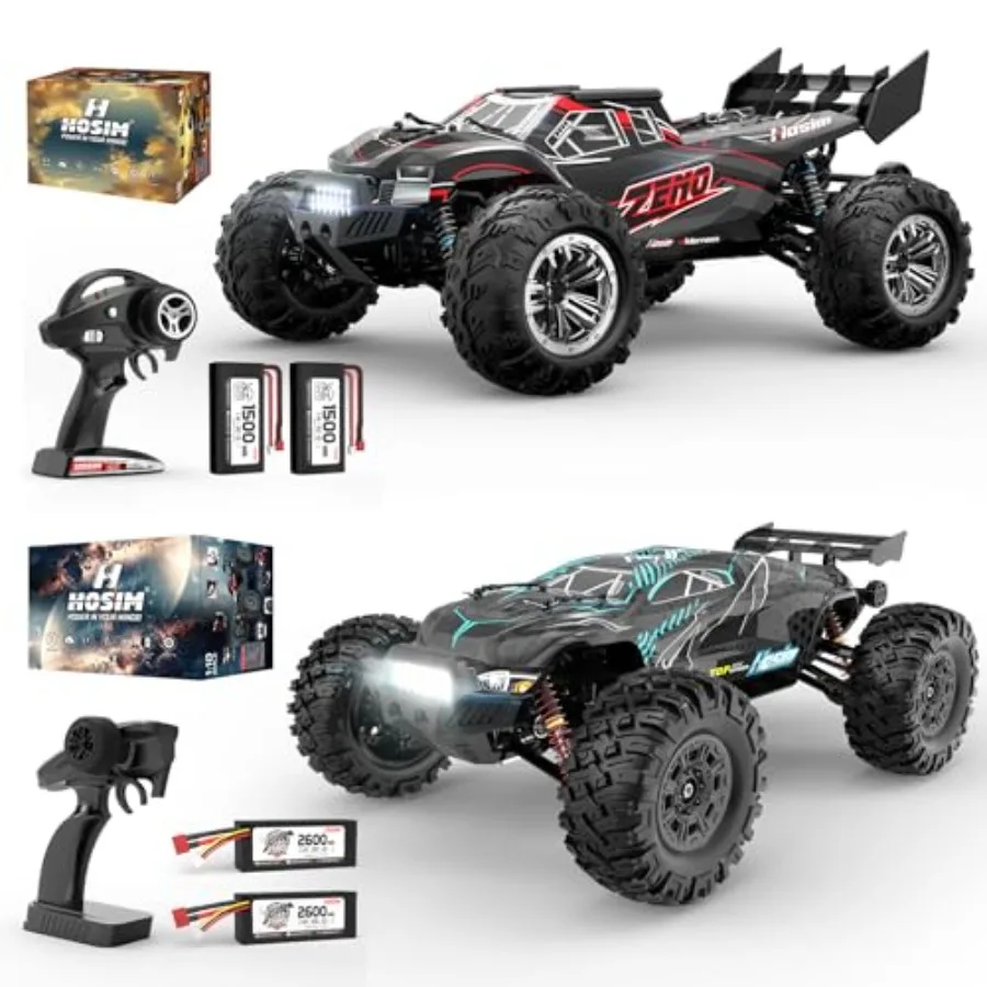 1:10 RC Cars for Adults and,ABS Plastic, Black, 68+KMH Brushless High-Speed Remote Control Car