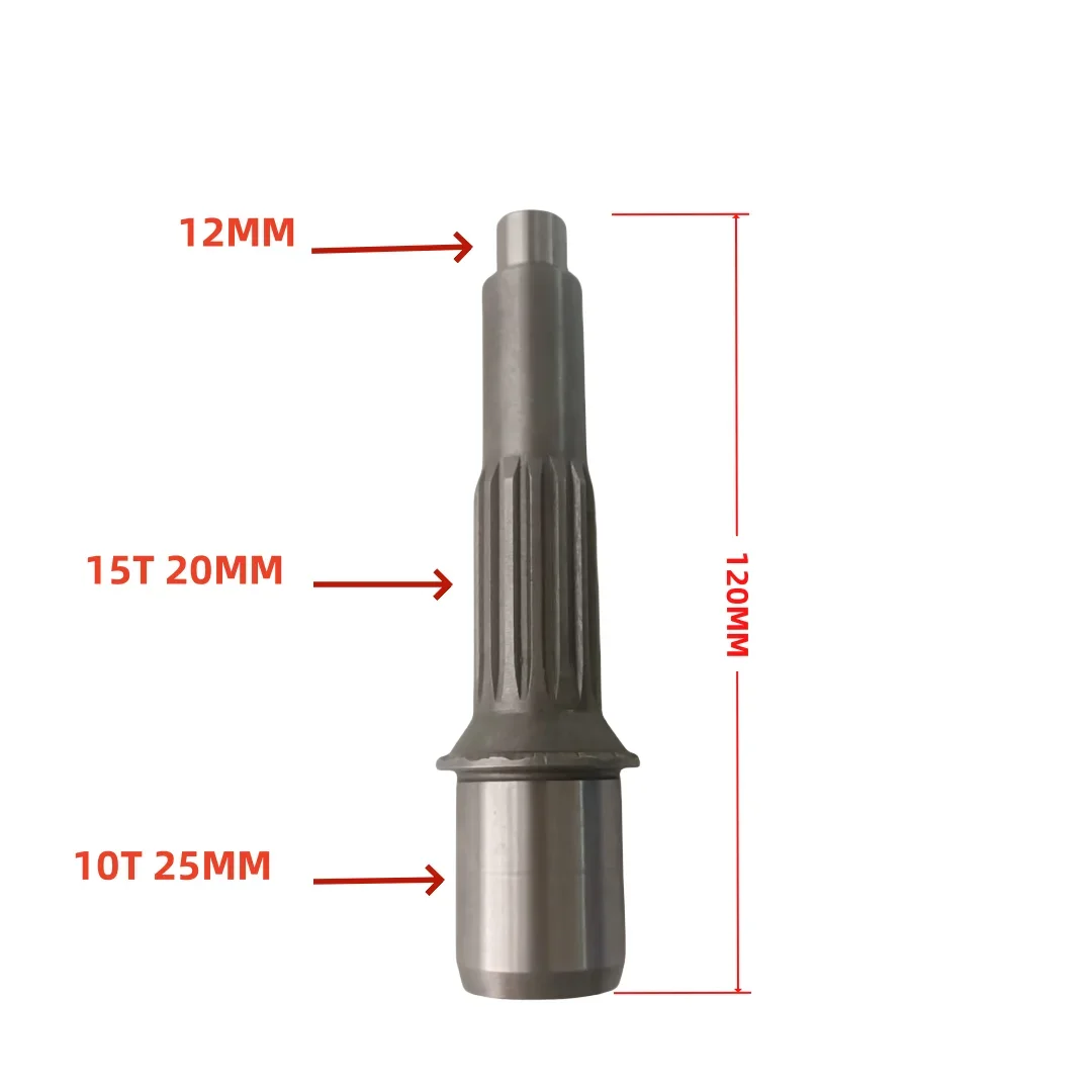 

Applicable to the first-stage sun gear motor shaft of the 8030 excavator walking gear reducer