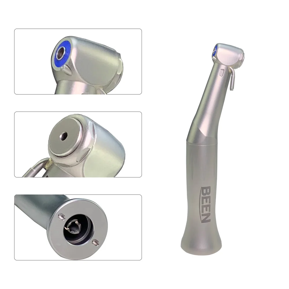 BEEN Dental Implant Handpiece Reduction Contra Angle 20:1 Button Type Chuck Extemal Irrigation Compatible With NSK G20