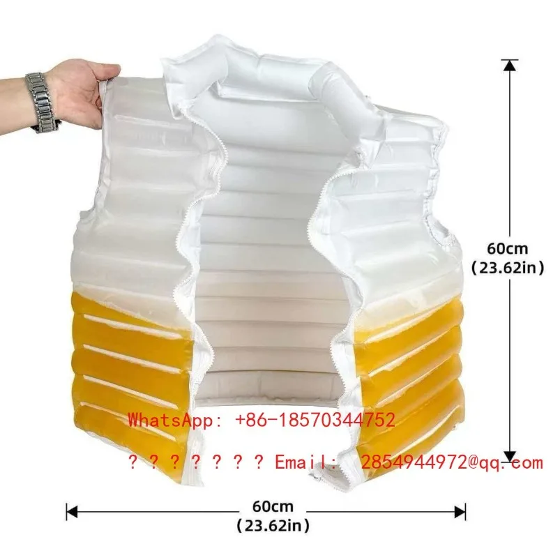 Beer Clothing Cool Music Festival Food Grade Material Non-toxic Harmless Double Leak-proof Beer Clothing