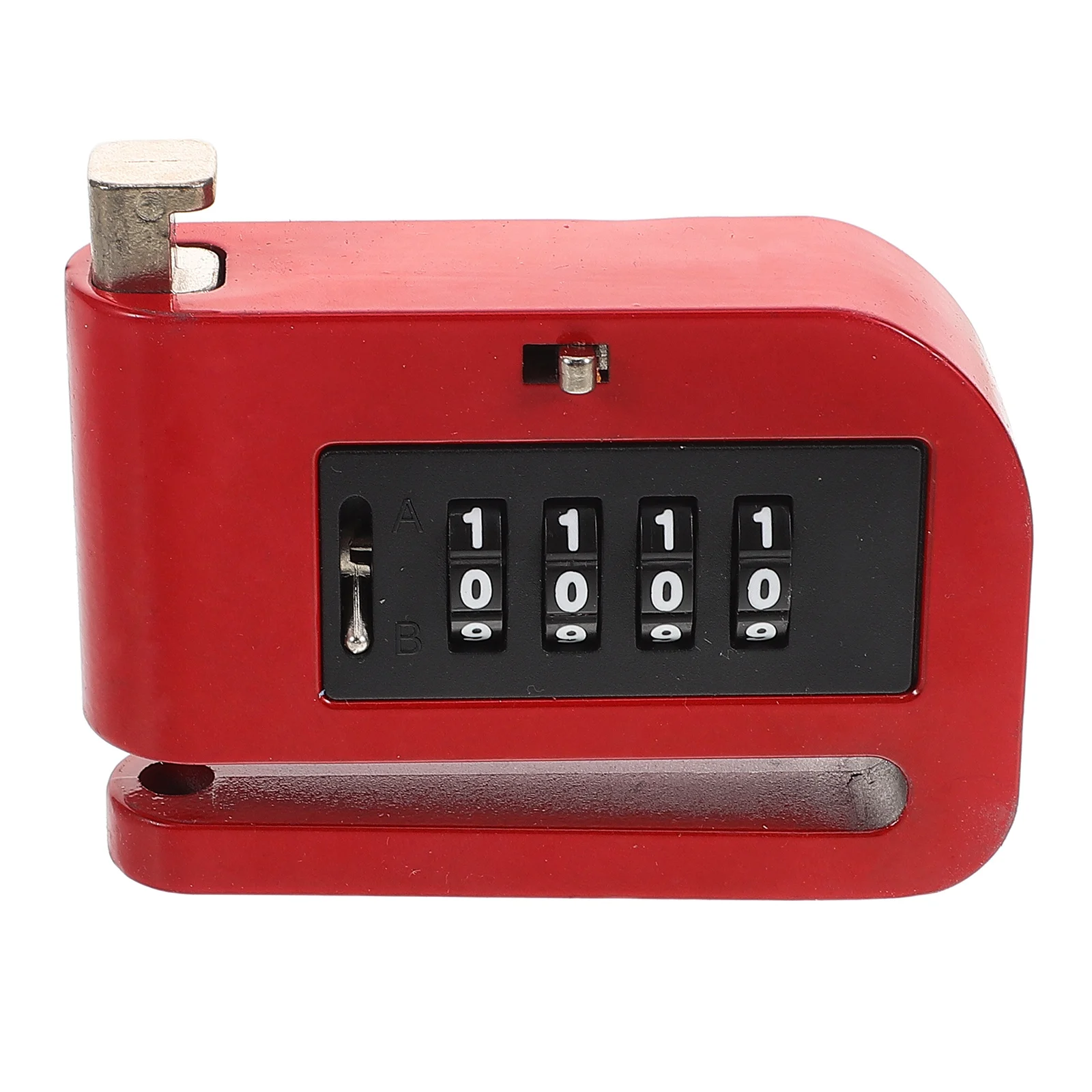 

4-Digit Password High Security Bicycle Disc Brake Lock Combination Lock Mountain Electric Motorcycle Alloy Anti-Theft