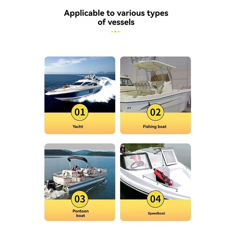البحرية الفولاذ المقاوم للصدأ حدوة الحصان العوامات 2 قطعة قابل للتعديل حلقة قوس اكسسوارات للقوارب حلقة حامل-B60B