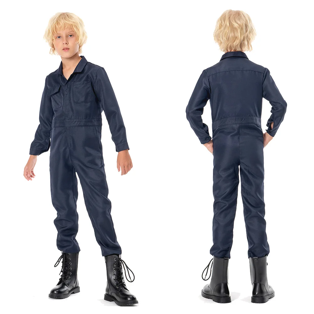 Horror Movie Costume Disguise Murderer Myers Cosplay Fantasy Boys Clothing Teen Boy Fantasia Outfits Halloween Cloth