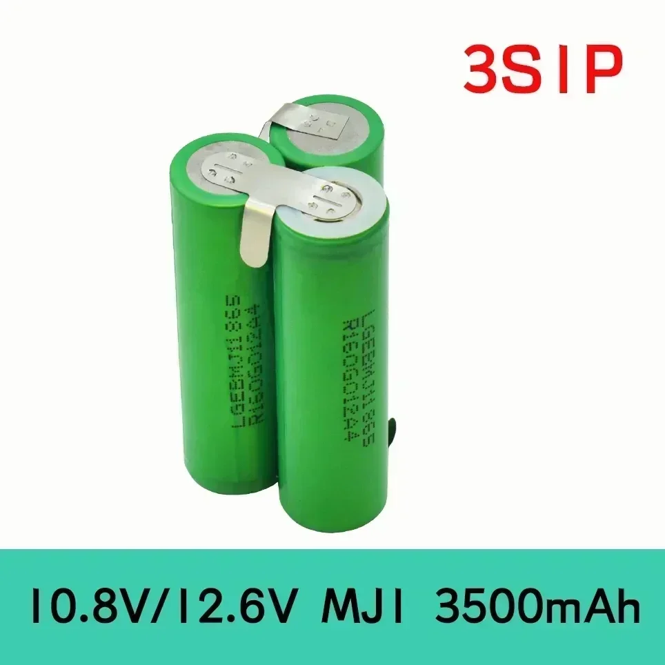 18650 MJ1 3S 4S 5S 6S 8S 3500mAh 7000mAh 20 Amps 7.4V 12.6V 14.8V 18V 25.2V 29.6V Geet Screwdriver Battery Welding Battery