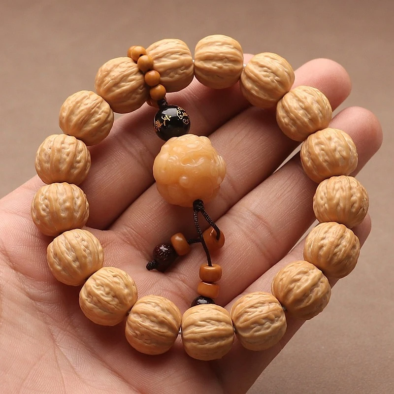 Houhou , Tuhao Fengyu , Jingbaleing Zodiac Bracelet, Short-Stemmed Walnut Buddha Beads