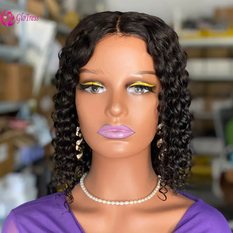 Hochwertige 230% Dichte Glueless Bob Perücken 5x5 Lace Closure Echthaar Wasserwellen-Perücke Weicher Natürlicher Look Einfacher Stil Komfort 190g – Detail 1