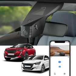 Fitcamx 4K Dash Cam for Peugeot 2008 e-2008 2019-2025, for Opel (Vauxhall) Mokka 2021-2025, OEM Style Car DVR Wide Angle Dashcam