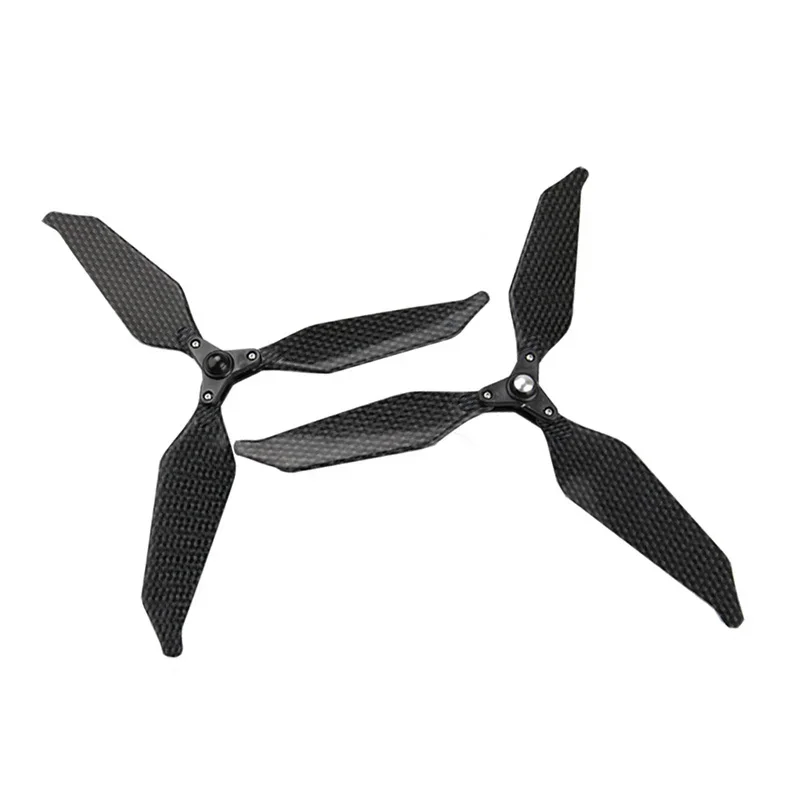 4pcs Carbon Fiber Propellers Low Noise Three Blade Foldable Prop for DJI Phantom 1 2 3 Advanced /Professional/ Standard Drone