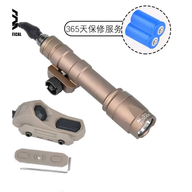 Tactical M600 Flashlight Strong Light AXON Switch Fit 20mm Picatinny Rail Airsoft Outdoor game Toy lamp