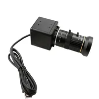 CS Varifocal 5-50mm WDR 2MP 1080P USB Camera Plug Play Parking Lots Gate Outdoor LPR License Plate Recognition Detection Webcam