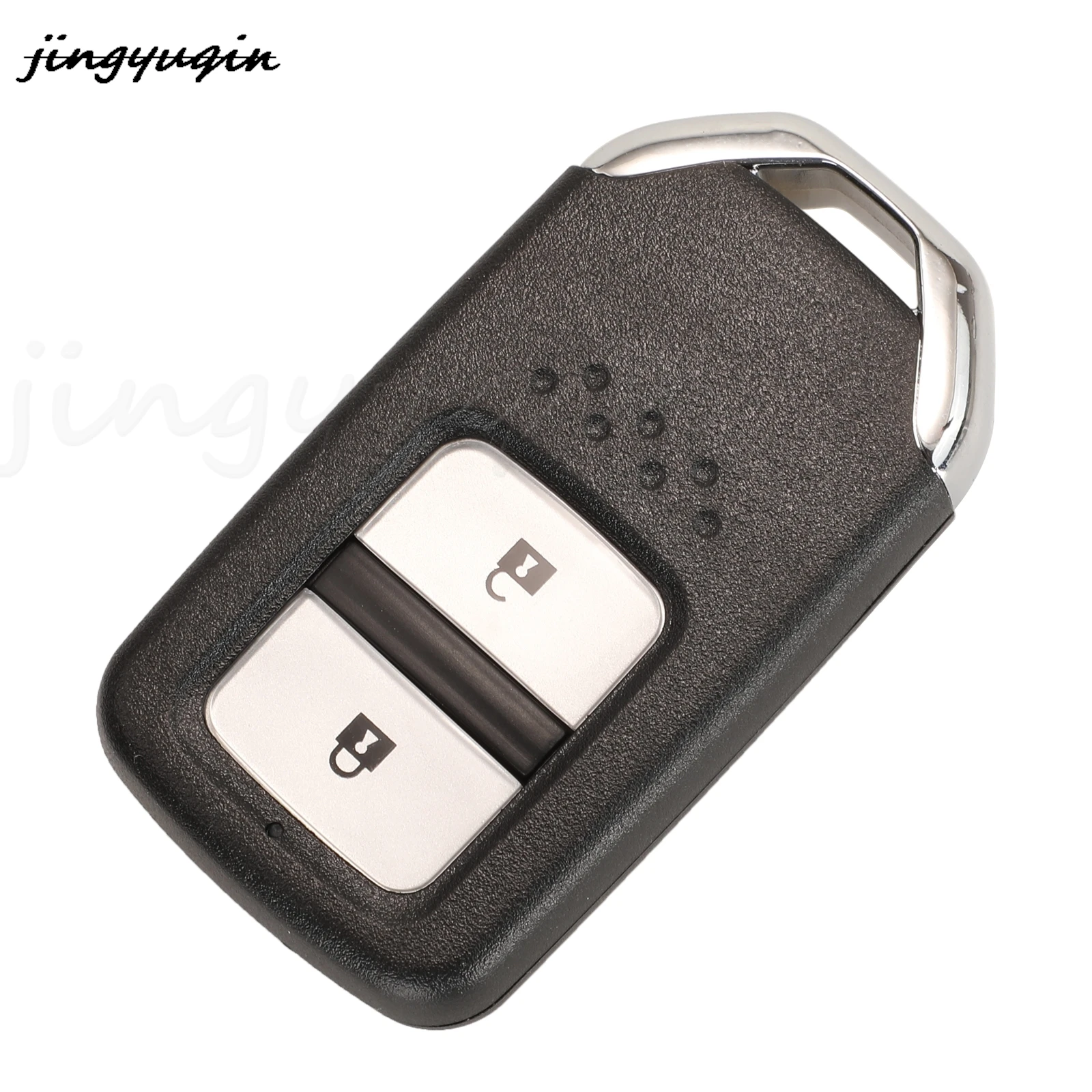 jingyuqin 2 Buttons Smart Remote Car Key Fob 313.8Mhz ID47 Pcf7938 Chip For Honda Fit City Jazz XRV Venzel HRV