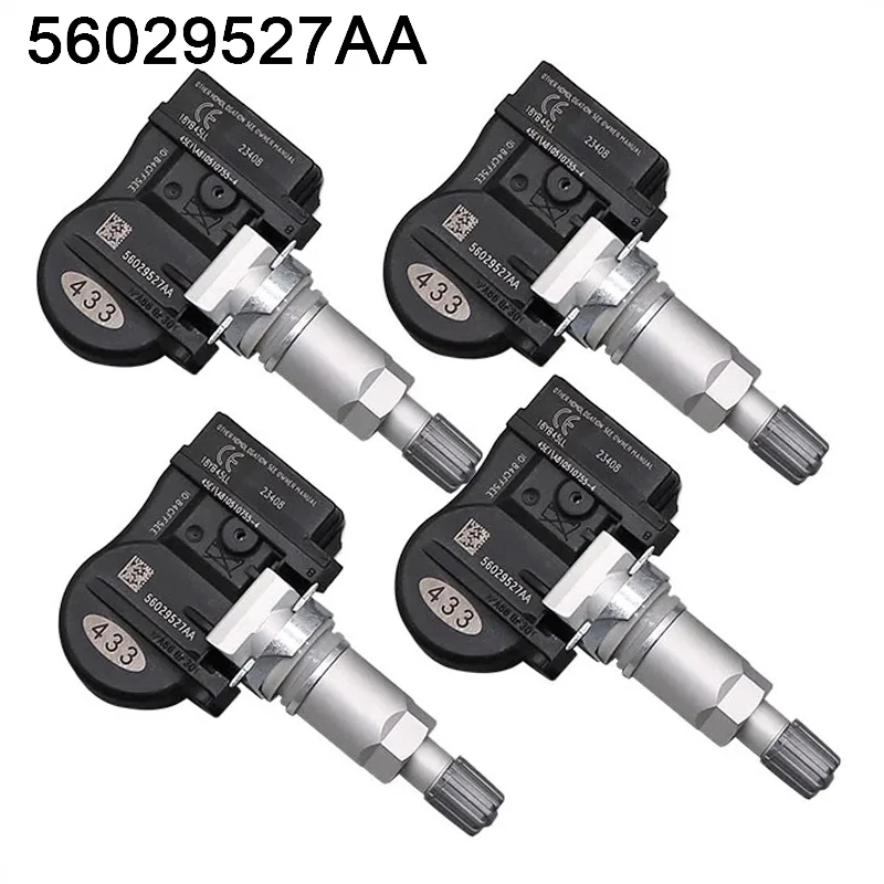 

1/4 шт. TPMS датчик давления в автомобильных шинах 56029527AA 433 МГц для Chrysler 300 Sebring Town Country Dodge Charger Journey Grand Caravan
