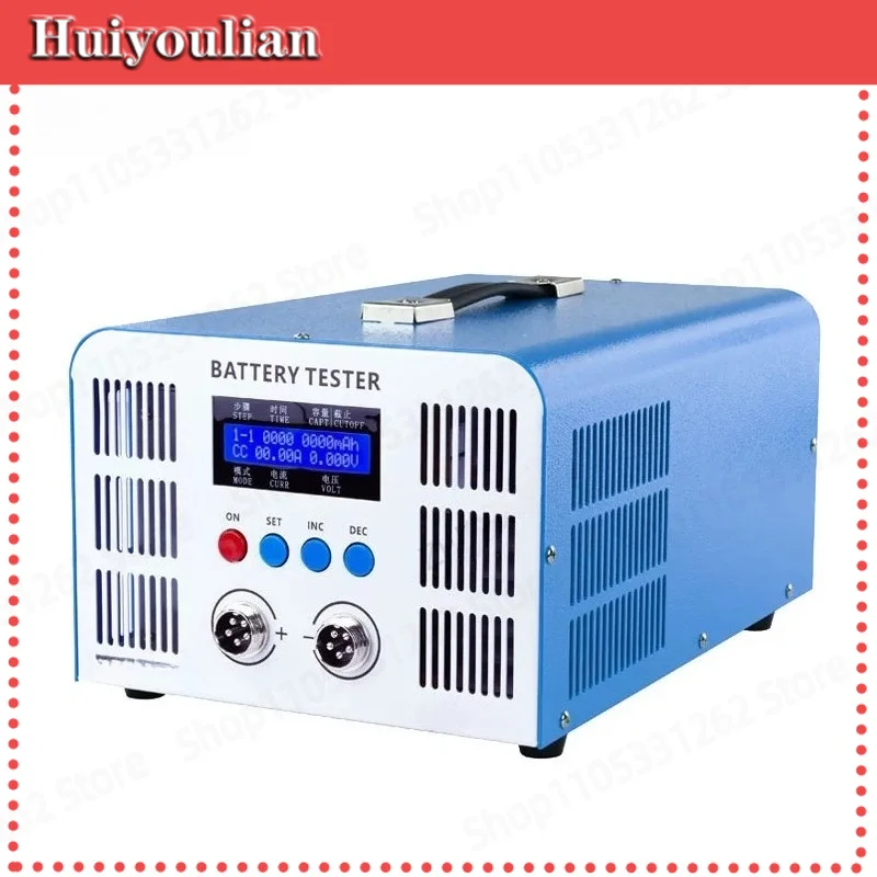 EBC-A50L Battery Capacity Tester 50A 250W 0-5V Electronic Load Charge Discharge for LiFePO4 Lithium Lead Acid Battery