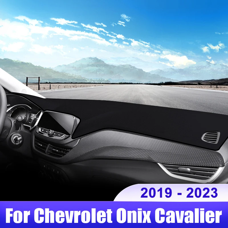 

For Chevrolet Onix Cavalier 2019 2020 2021 2022 2023 Car Dashboard Cover Dash Mat Sun Shade Non-slip Pad Accessories