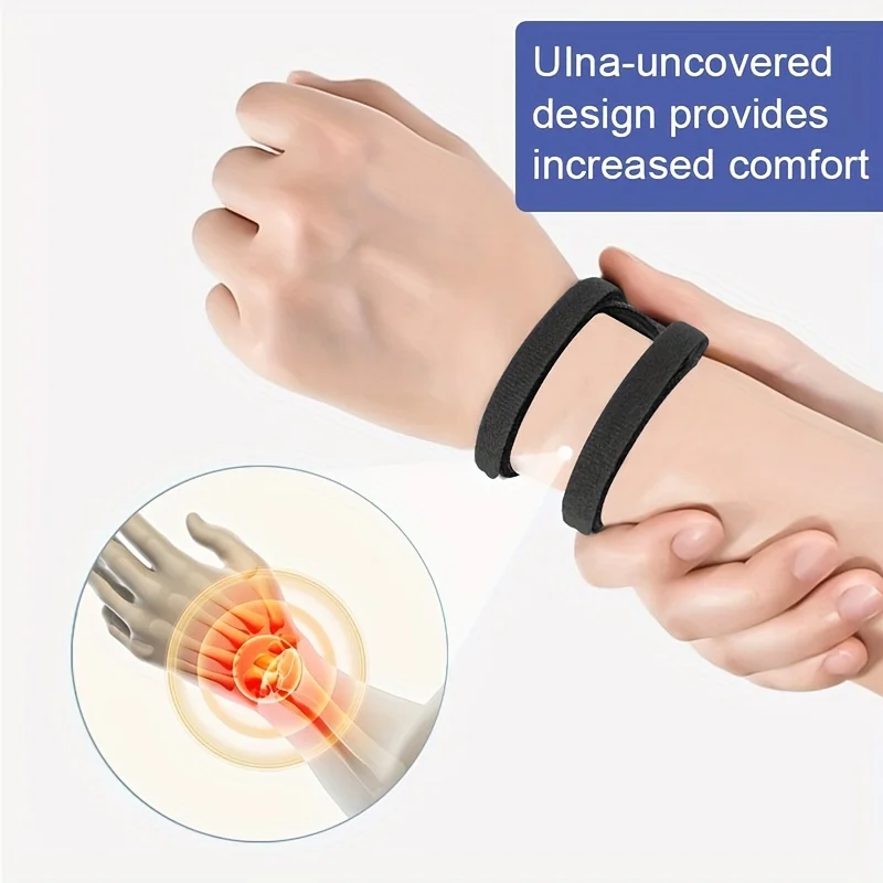 Adjustable Sports Wrist Support Brace Wrist Wrap Anti Sprain Band For Gym Yoga Volleyball Basketball TFCC Protection