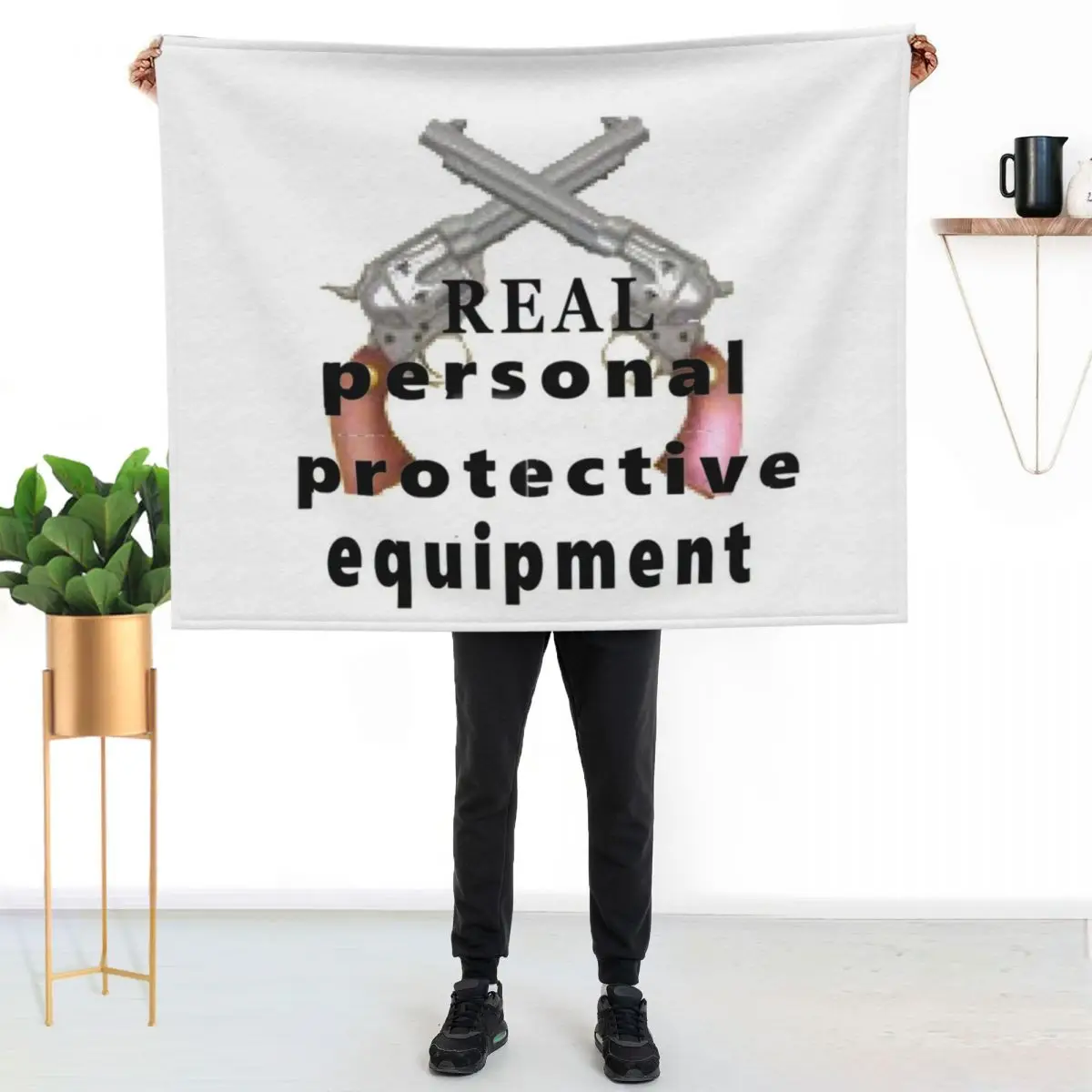 personal protective equipment Throw Blanket Personalized Gift Moving Winter beds Travel Soft Big Blankets