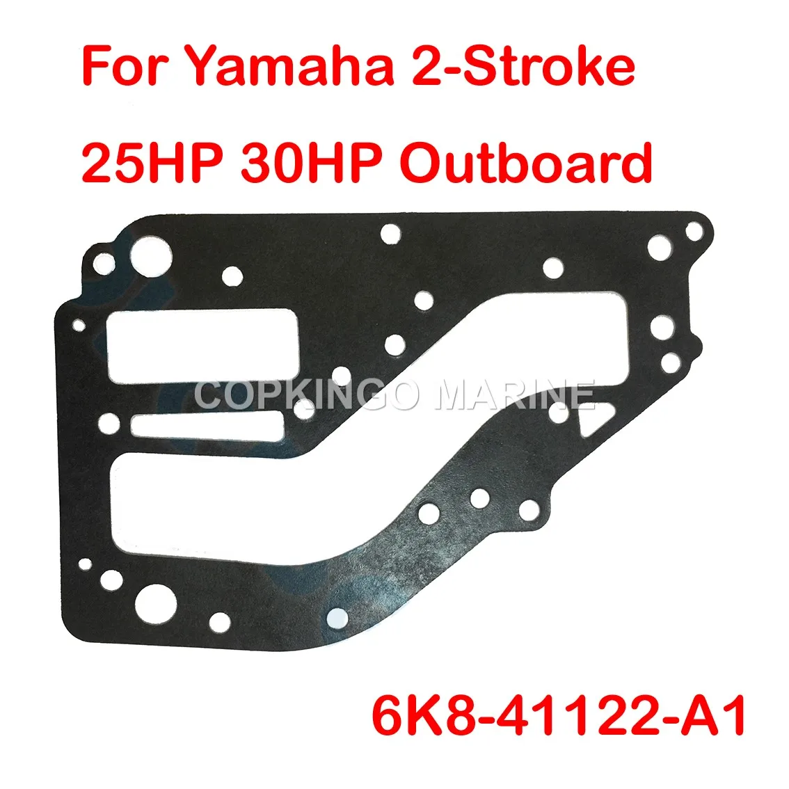 

Boat Exhaust Inner Cover Gasket 6K8-41122-A1 for Yamaha Outboard 2-Stroke 25HP 30HP