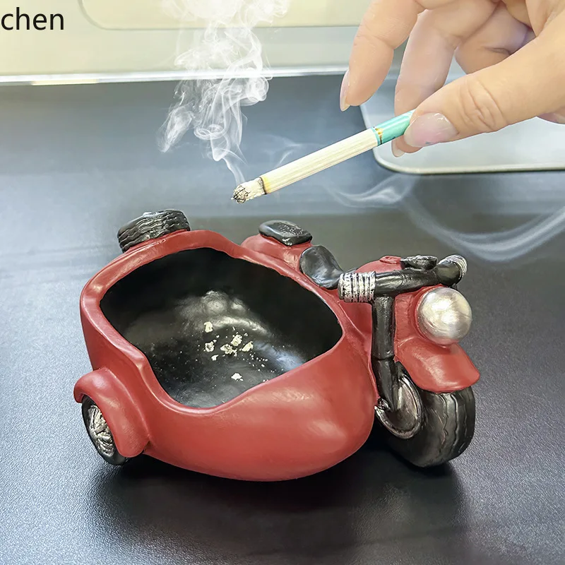 PYH ashtray - creative, and stylish for home, living room, retro european style, office decoration - anti-flying ash