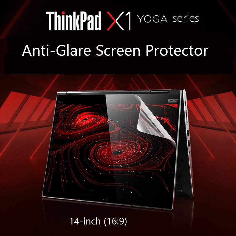 2X Anti Glare Screen Protector Guard Cover for Lenovo ThinkPad X1 YOGA Series 2020 2019 2018 2017 2016 14