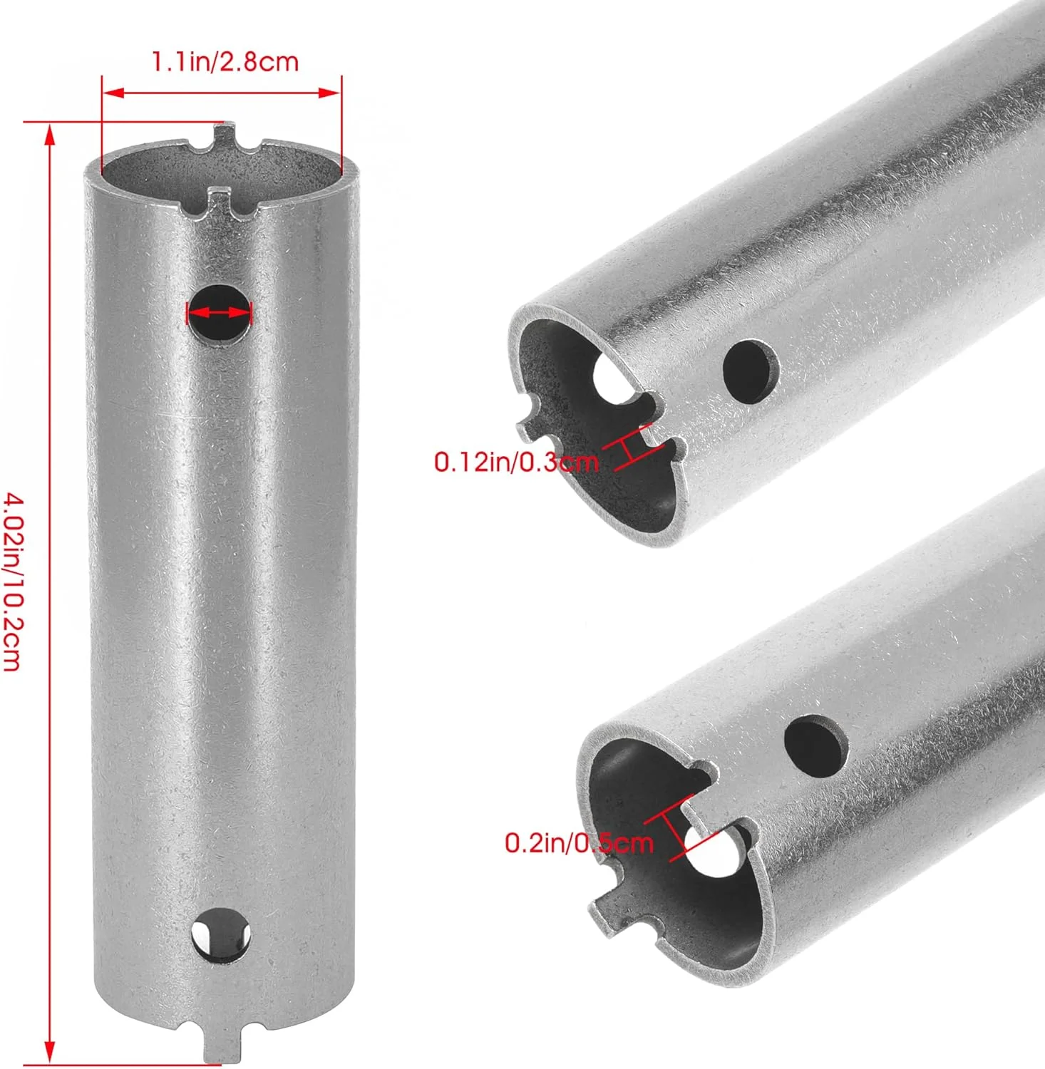 for Remington 870,Mossberg 500 & 590,Winchester 1300 12 Gauge Magazine Tube Extra Long Forend Nut Installation and Removal Tool view 2