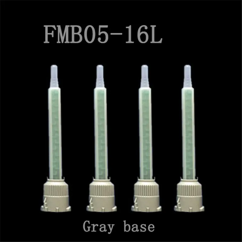 Bico de mistura epóxi para dois componentes cola arma, resina mistura tubo, AB, 1:1, 10:1, 74-112mm, estática Mixer, 20pcs