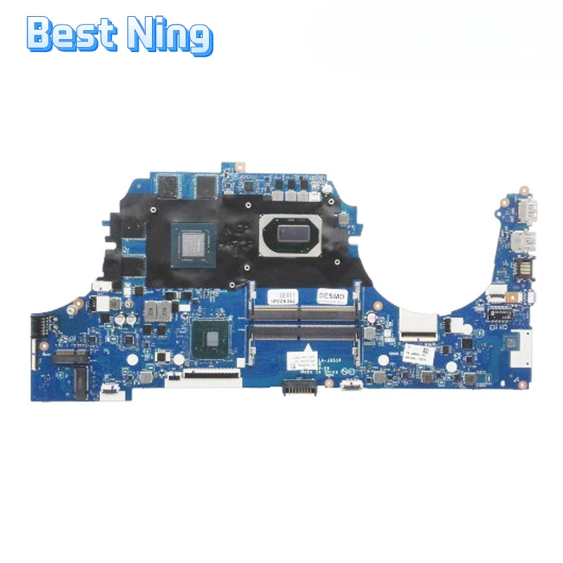 

For HP 17-CD Laptop Motherboard LA-J651P Mainboard with I5-10300H I7-10750H CPU GPU GTX1650TI