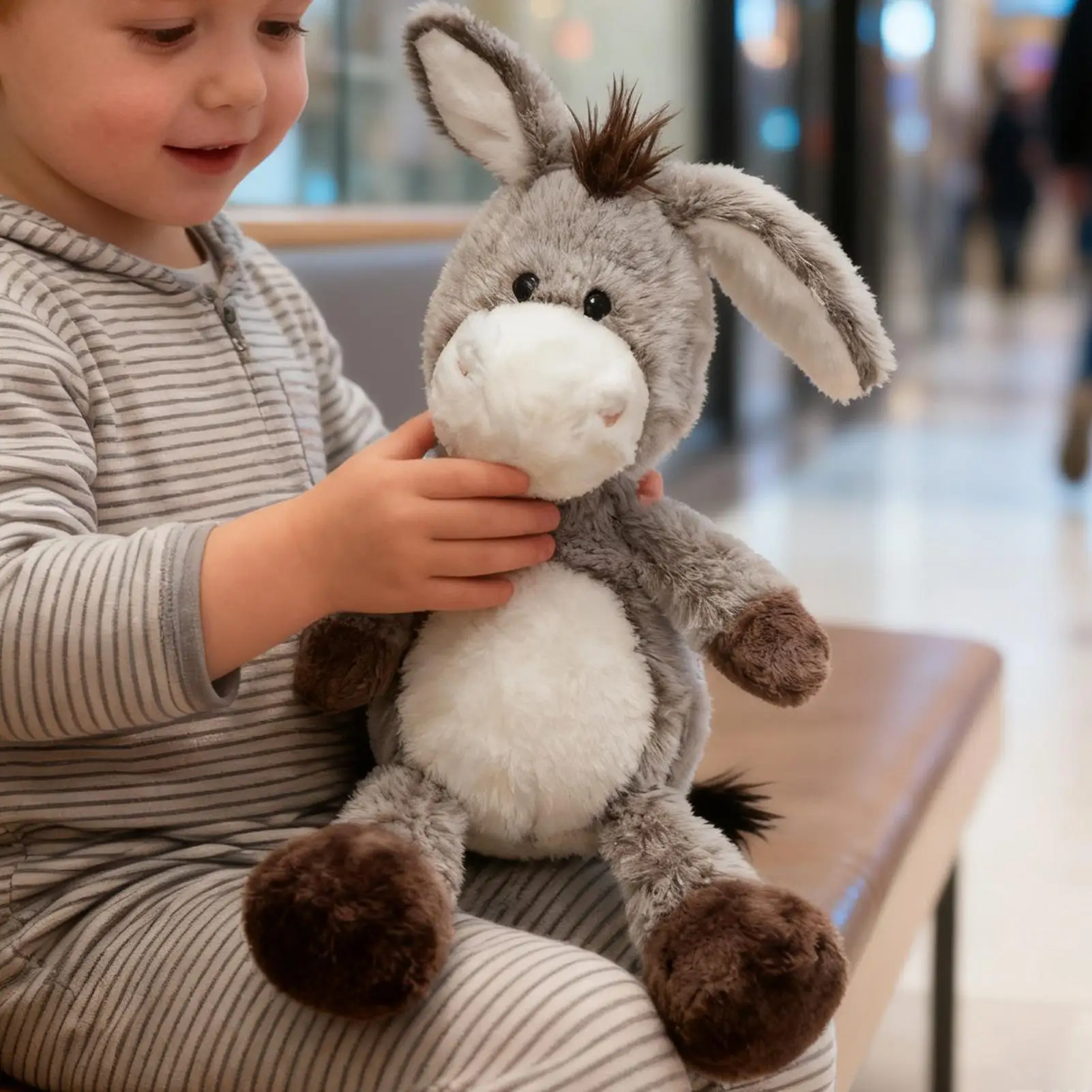 

Soft Plush Stuffed Animals - Huggable Plushie Doll for Kids, Cuddly Comfort Toy for Birthday Christmas Gift for Boys & Girls