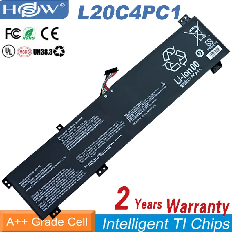 L20C4PC1 L20D4PC1 L20M4PC1 Battery For Lenovo Legion 5 Pro-16ACH6 5-15ITH6H 5-15ACH6 Legion 7-16ITHg6 7-16ACHg6 15.36V