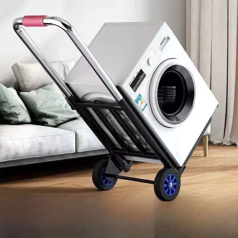 

Portable Hand-Pulled op Cart Lightweight Cargo Tru Small Pulling Car Home Use High Load Capaci Utili Vehicle