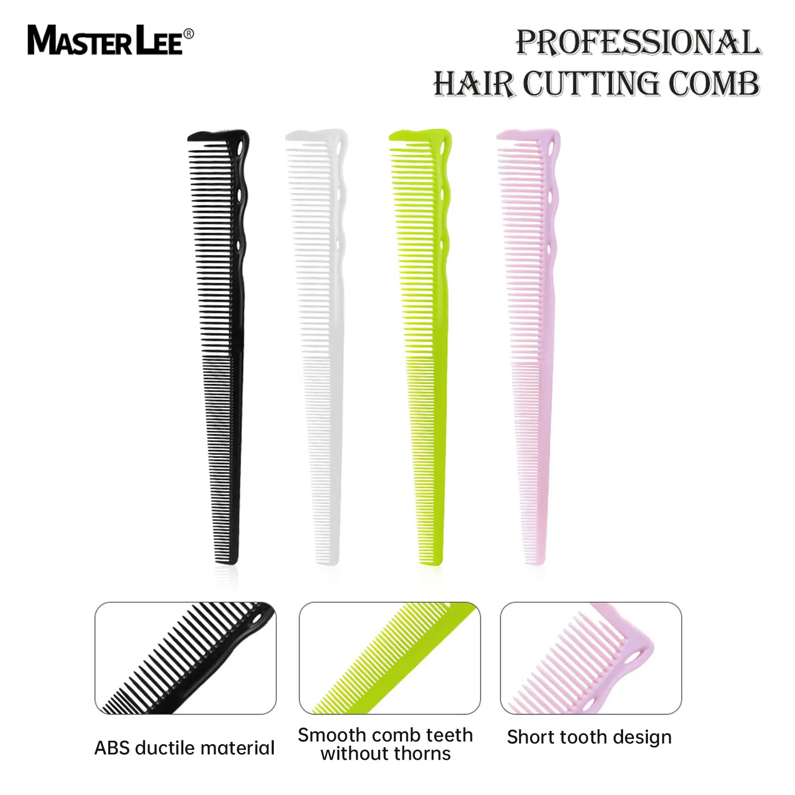 Haircut Comb Barber Shop Hairdresser Professional Hair Cutting Combs Sideburns Hair Brush Hair Salon Styling Tools Hairbrush